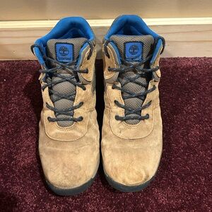 Timberland Kids Boots in Tan and Blue